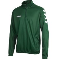 hummel Core 1/2 Zip Sweatshirt - Kinder - evergreen