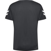 hummel Core Poly Tee S/S - Damen - asphalt