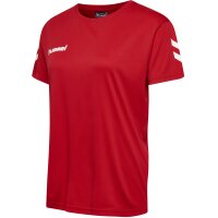 hummel Core Poly Tee S/S - Damen - true red
