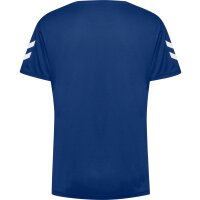 hummel Core Poly Tee S/S - Damen - true blue