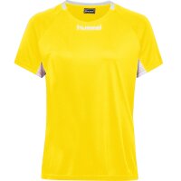 hummel Core Team Trikot S/S - Damen - sports yellow