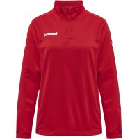 hummel Core Poly Half Zip Sweatshirt - Damen - true red