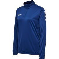 hummel Core Poly Half Zip Sweatshirt - Damen - true blue