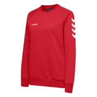 hummel hmlGO Cotton Sweatshirt Damen - true red
