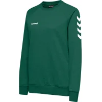 hummel Hmlgo Cotton Sweatshirt - Damen - evergreen