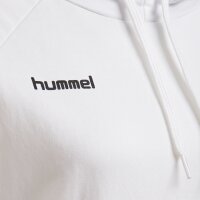 hummel Hmlgo Cotton Hoodie Sweatshirt Damen - white