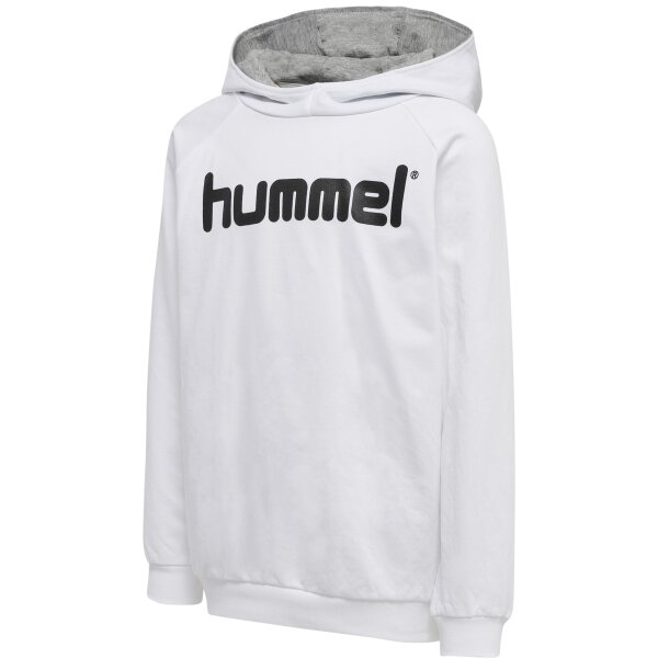 hummel hmlGO Cotton Logo Hoodie Kinder - white