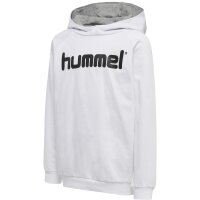 hummel hmlGO Cotton Logo Hoodie Kinder - white