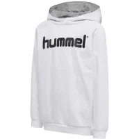 hummel Hmlgo Kids Cotton Logo Hoodie - Kinder - white
