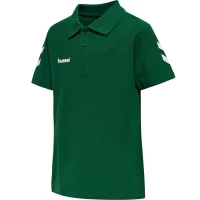 hummel Hmlgo Kids Cotton Polo - Kinder - evergreen