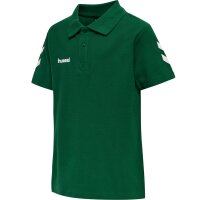 hummel Hmlgo Kids Cotton Polo - Kinder - evergreen