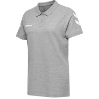 hummel Hmlgo Cotton Polo - Damen - grey melange