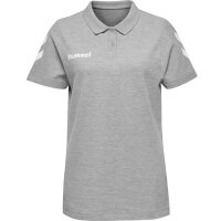 hummel Hmlgo Cotton Polo - Damen - grey melange