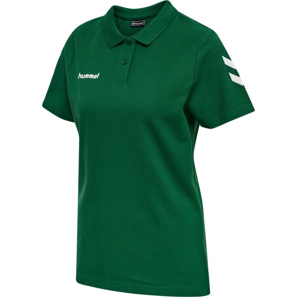 hummel Hmlgo Cotton Polo - Damen - evergreen