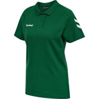 hummel Hmlgo Cotton Polo - Damen - evergreen