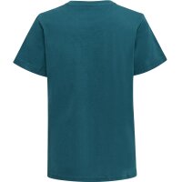 hummel Hmltres T-Shirt S/S - Kinder - blue coral/marshmallow
