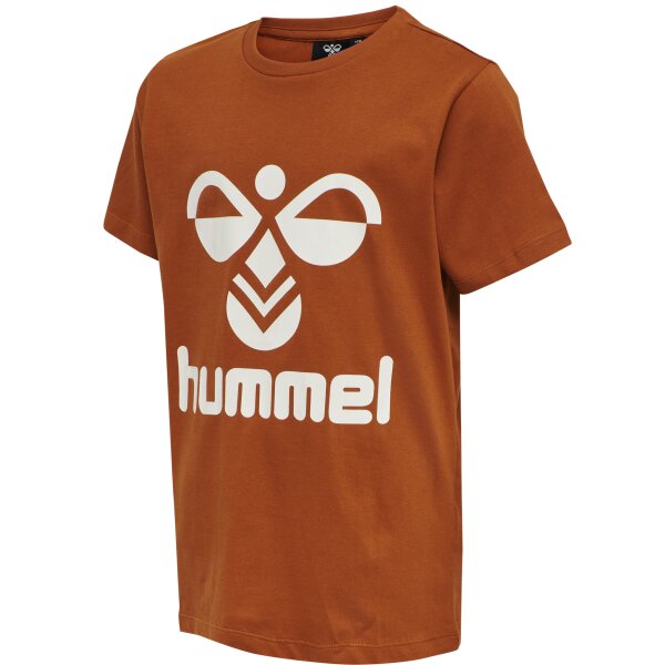 hummel Hmltres T-Shirt S/S - Kinder - bombay brown