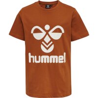 hummel Hmltres T-Shirt S/S - Kinder - bombay brown