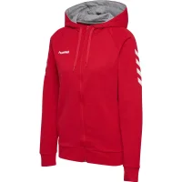 hummel Hmlgo Cotton Zip Hoodie - Damen - true red