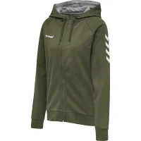hummel Hmlgo Cotton Zip Hoodie - Damen - grape leaf