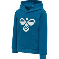 hummel Hmlcuatro Hoodie - Kinder - blue sapphire/marshmallow