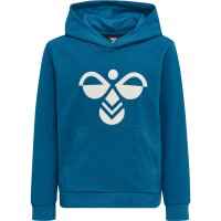 hummel Hmlcuatro Hoodie - Kinder - blue sapphire/marshmallow