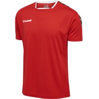 hummel Hmlauthentic Kids Poly Trikot S/S - Kinder - true red