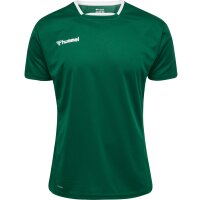 hummel Hmlauthentic Kids Poly Trikot S/S - Kinder - evergreen