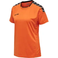 hummel Hmlauthentic Poly Trikot S/S - Damen - tangerine