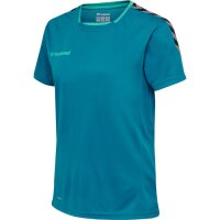 hummel Hmlauthentic Poly Trikot S/S - Damen - celestial