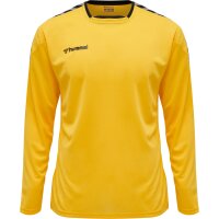 hummel Hmlauthentic Poly Trikot L/S - Herren - sports yellow/black
