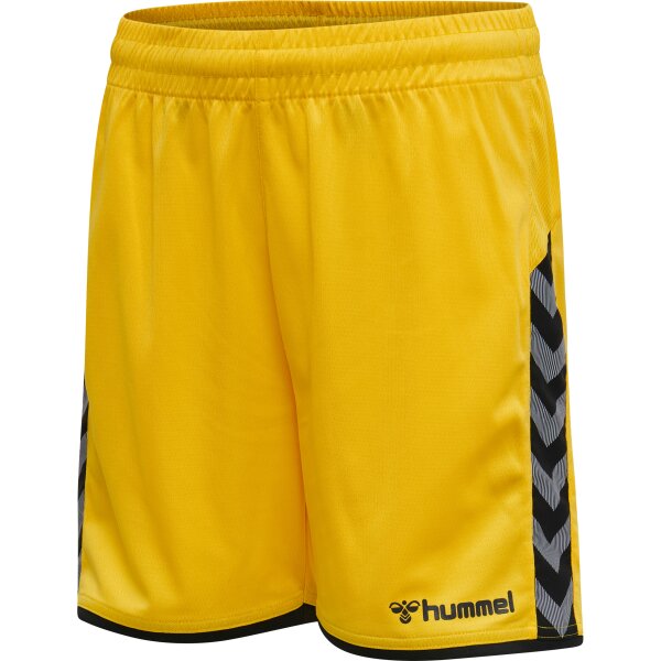 hummel Hmlauthentic Kids Poly Shorts - Kinder - sports yellow/black
