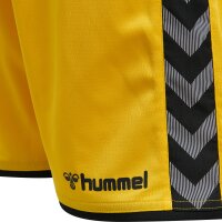 hummel Hmlauthentic Kids Poly Shorts - Kinder - sports yellow/black