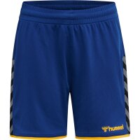 hummel Hmlauthentic Kids Poly Shorts - Kinder - true blue/sports yellow