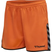hummel Hmlauthentic Poly Shorts - Damen - tangerine