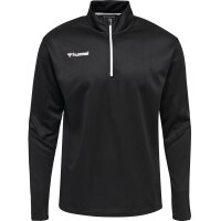 hummel Hmlauthentic Kids Half Zip Sweatshi - Kinder - black/white