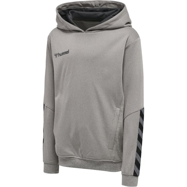 hummel Hmlauthentic Kids Poly Hoodie - Kinder - grey melange
