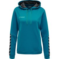 hummel Hmlauthentic Poly Hoodie Sweatshirt Damen - celestial