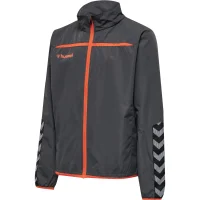 hummel Hmlauthentic Kids Training Jacke - Kinder - asphalt