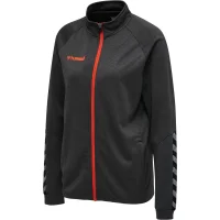 hummel Hmlauthentic Women Poly Zip Jacke - Damen - asphalt