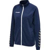 hummel Hmlauthentic Women Poly Zip Jacke - Damen - marine