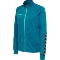 hummel Hmlauthentic Women Poly Zip Jacke - Damen - celestial