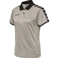 hummel Hmlauthentic Functional Polo - Damen - grey melange