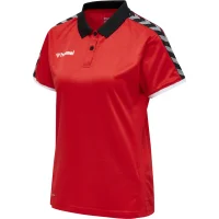 hummel Hmlauthentic Functional Polo - Damen - true red