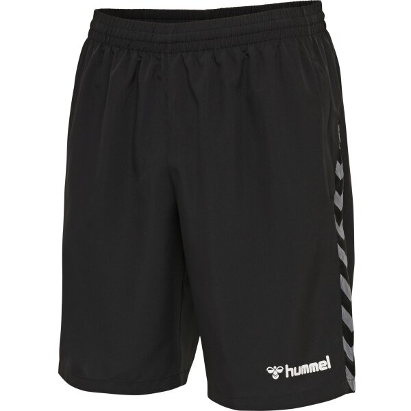 hummel Hmlauthentic Kids Training Short - Kinder - black/white