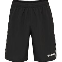 hummel Hmlauthentic Kids Training Short - Kinder - black/white