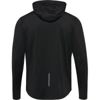 hummel hmlAston Zip Hoodie Kapuzenjacke Herren - black