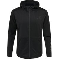 hummel hmlAston Zip Hoodie Kapuzenjacke Herren - black