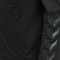 hummel hmlAston Zip Hoodie Kapuzenjacke Herren - black