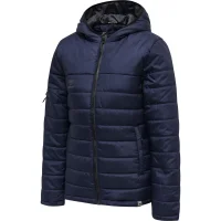 hummel Hmlnorth Quilted Hood Jacke - Damen - marine
